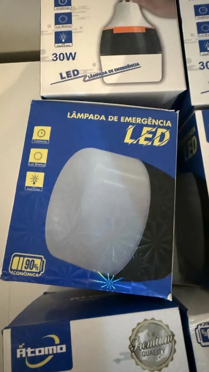 Lâmpada de emergência LED 30W - Foto 5
