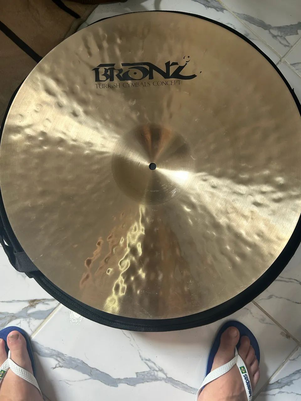 Crash/ride 20 bronz roots - Instrumentos musicais - Clube dos