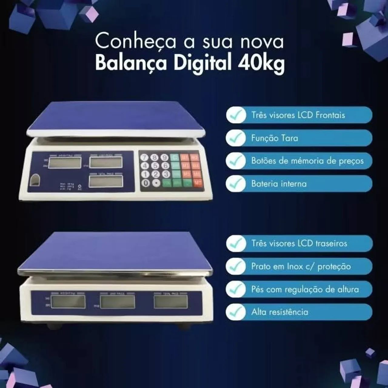 Balança digital 40k  - Foto 4