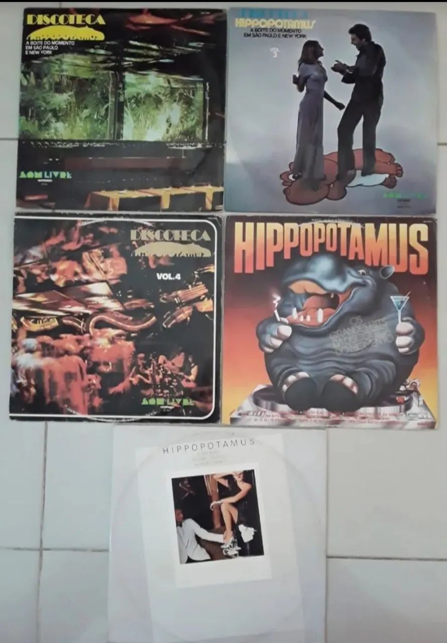 Discoteca Hippopotamus 05 Lps  Coletâneas Internacionais