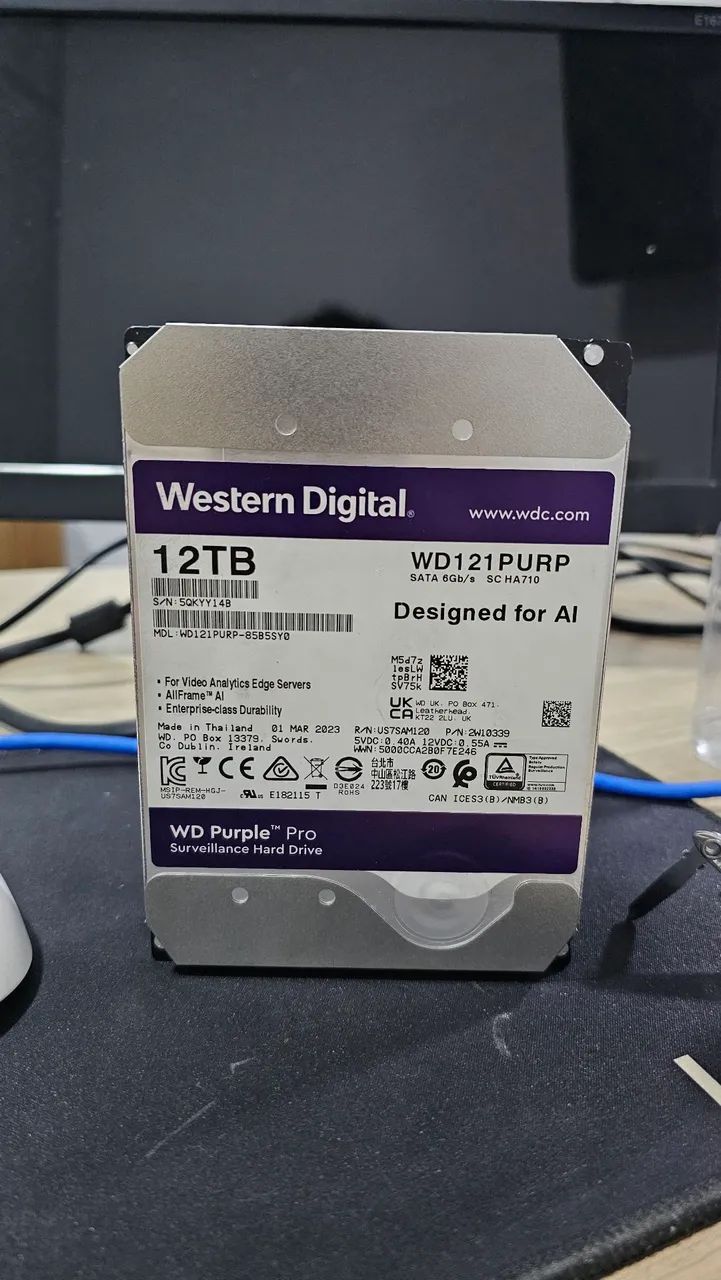 Hd 12tb purple pro 