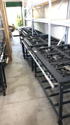 Toda linha de fogões para restaurantes/ tamanho 30x30 e 40x40 - a partir de r$ 450,00 - Foto 2