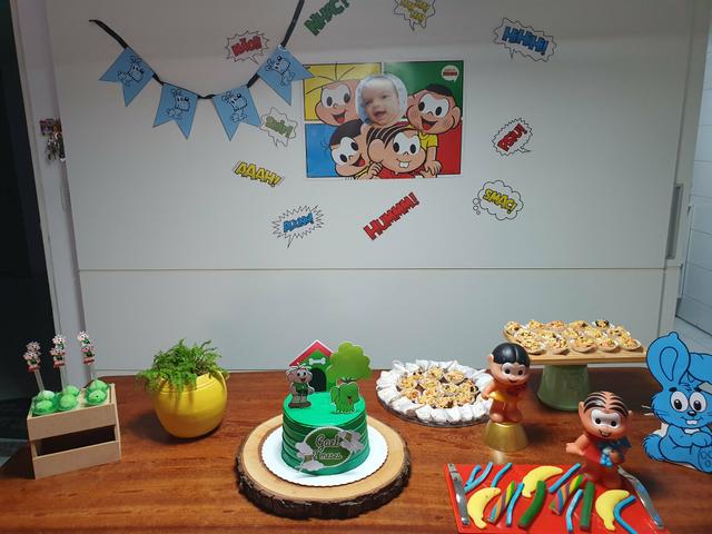 Painel e bandeirola do bidu