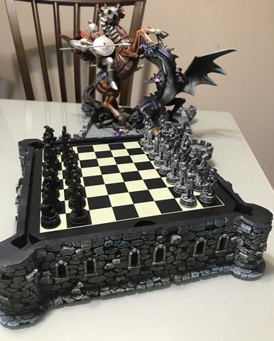 Vendo Tabuleiro de xadrez de luxo - Foto 3