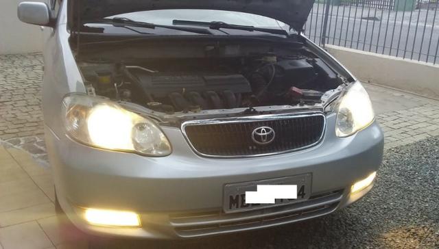 Corolla SE-G 1.8 automático o mais completo. Aceito troca moto e carro menor valor - Foto 3