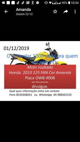 Moto roubada