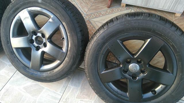 Rodas aro 15, vendo ou troco - Foto 3