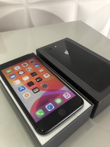IPhone 8 Plus 64gb Preto intacto - Foto 4