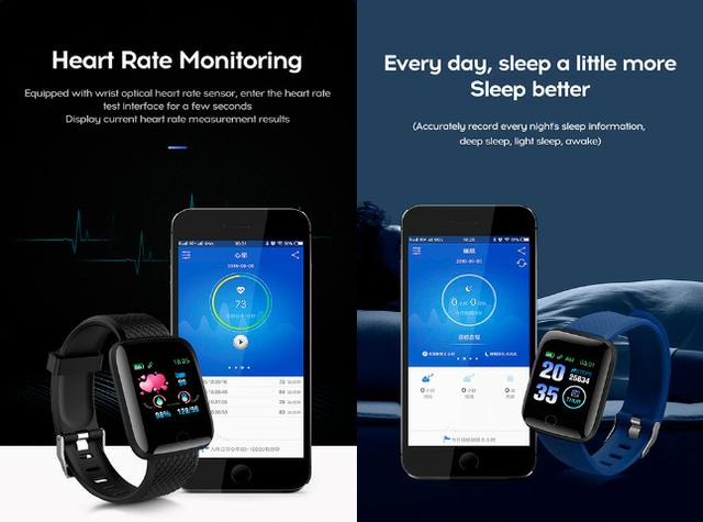 Entrega Grátis Maceió * Relógio Smartwatch Bakeey 116 Plus Batimentos Pressão Passos - Foto 2