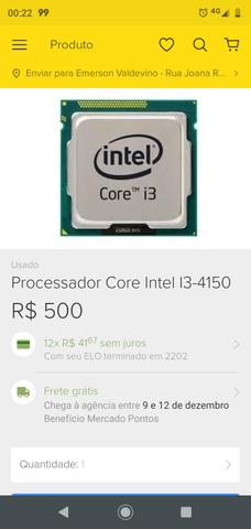 Kit placa mãe memória e processador - Foto 3