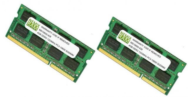 2 memoria ram 4gb cada ddr3