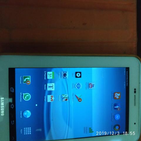 Galaxy tab2 7" p3100 para peças tela perfeita