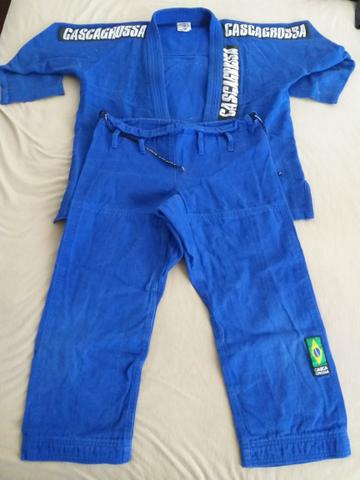 Vendo kimono Casca Grossa infantil M2 - Foto 4