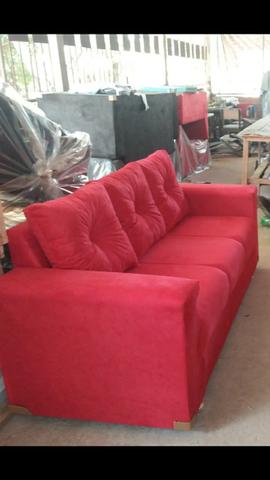 Vendo sófa de 3 lugares (novo)