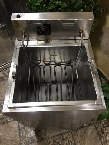 Fritadeira 25 litros água e óleo inox - Foto 2