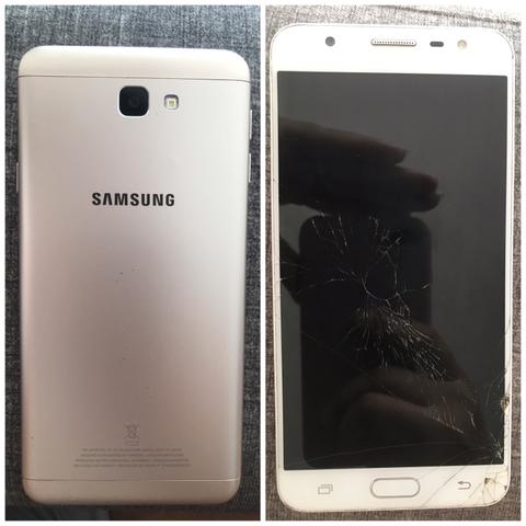 J7 prime trincado