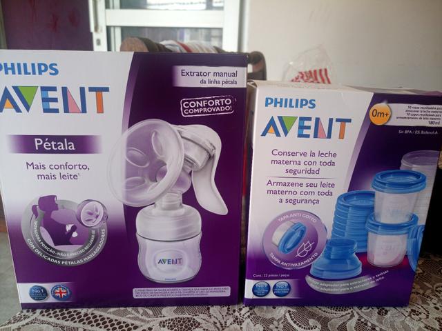 Kit Extrator manual de Leite Materno