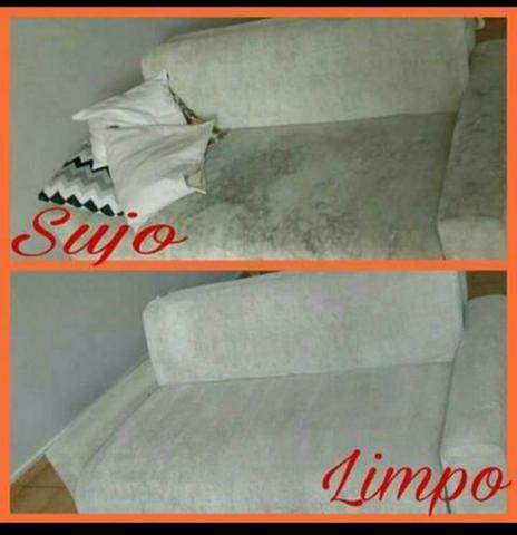 Lavagem de sofá a Domicílio