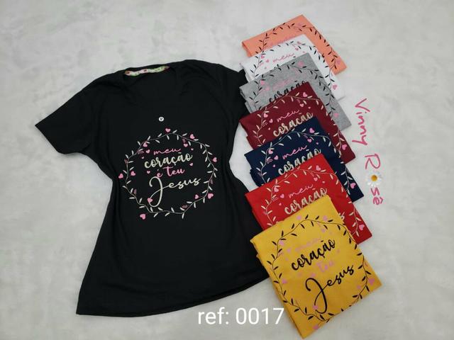 Camiseta feminina tamanhos extras - Foto 2