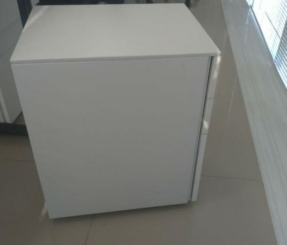 Gaveteiro Volante Branco de aço com 3 Gavetas - Foto 3