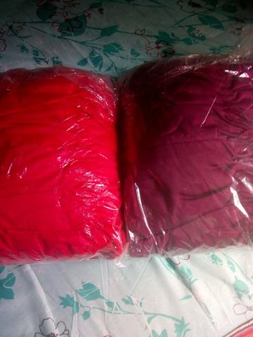 Capa 3 e 2 Lugares vermelho e vinho