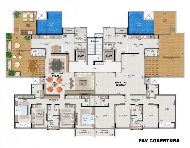 Apartamento à venda com 4 dormitórios em Ponta verde, Maceió cod:AP00001 - Foto 16