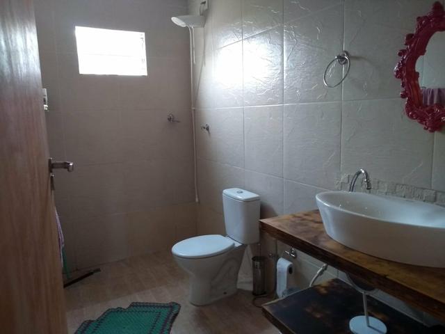 Casa nova condomínio lote 960m2 3 quartos hidro piscina grande closet porcelanato barata - Foto 9