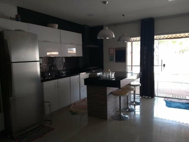 Casa nova condomínio lote 960m2 3 quartos hidro piscina grande closet porcelanato barata - Foto 10