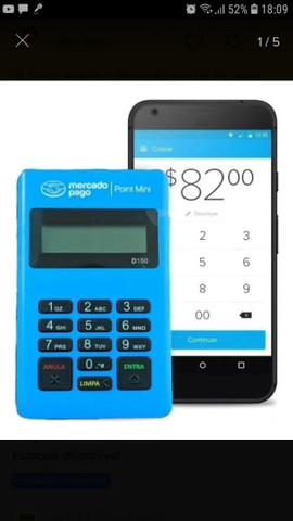 Vendo Maquininha Point Mini