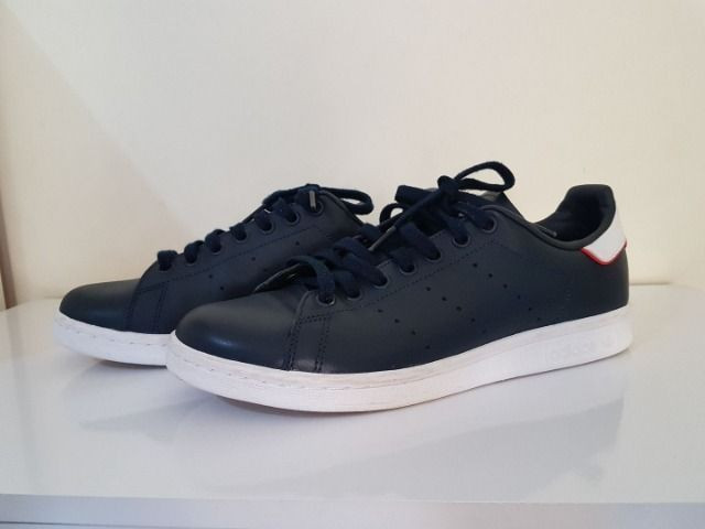 tênis couro adidas originals stan smith