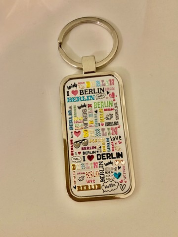 Chaveiro metal Berlin 2018 novo Alemanha 
