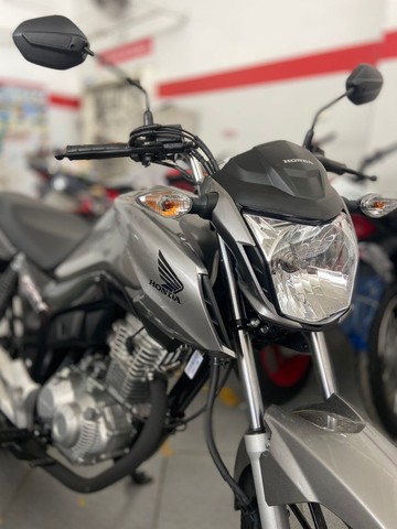 Honda CG 160 Fan 2023 Prata