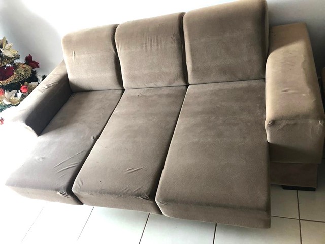 Vende-se sofá de 3 e 2 lugares  - Foto 2