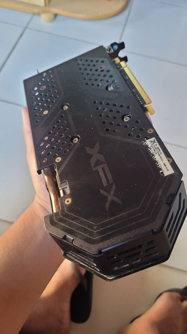 Placa de vídeo RX580 8gb XFX GTS xxxEdition 