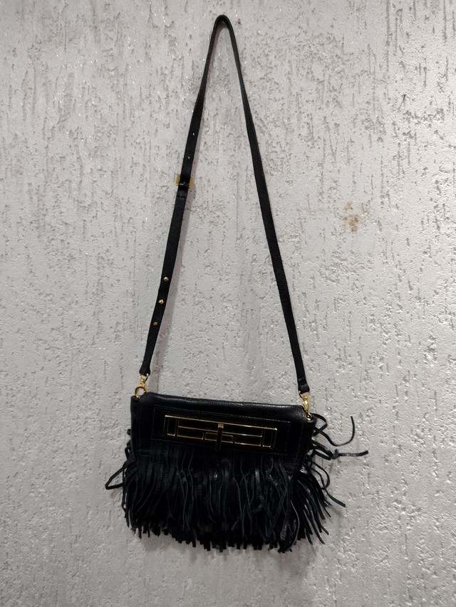 Bolsa de couro legítimo na couro mix - Foto 2