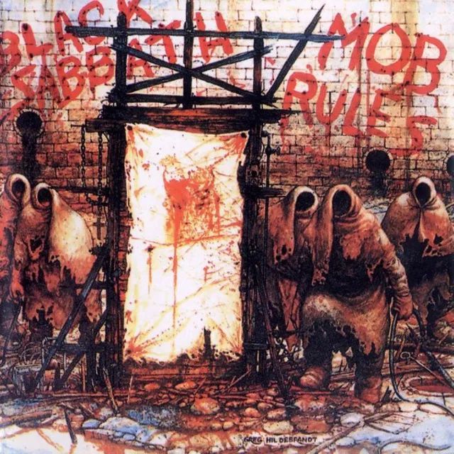 Cd Black Sabbath Mob Rules importado usado