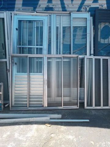 Vitrôs de alumínio - Diversos tamanhos. 