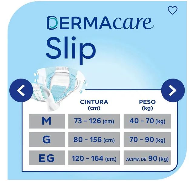 Fraldas Tena DermaCare Slip EG - Foto 4