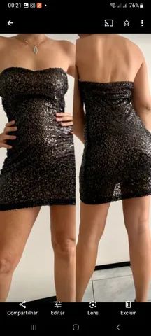 Vestido de festa com brilho - Foto 2