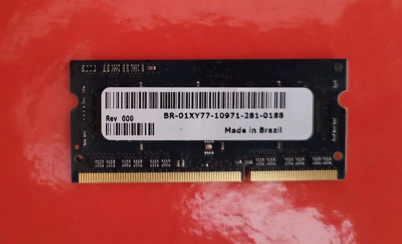 Memória RAM 2 GB Teikon 1Rx8 PC3 128005 11 11 B2 TMT225S6CFR8C-PBHC 1231 - Foto 2