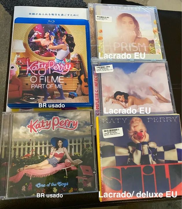 Combo Katy Perry Smile Teenage Dream