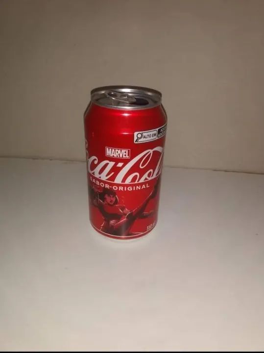 Latinha: Coleção Marvel Coca Cola Electra - Higienizada