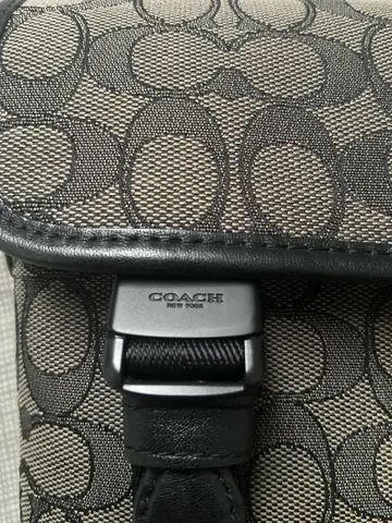Bolsa Coach com estampa monogramada - Foto 3