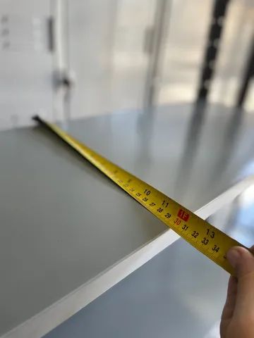 Estante de aço 30x92x200Com Coluna De2 Mentro De Altura - Foto 5