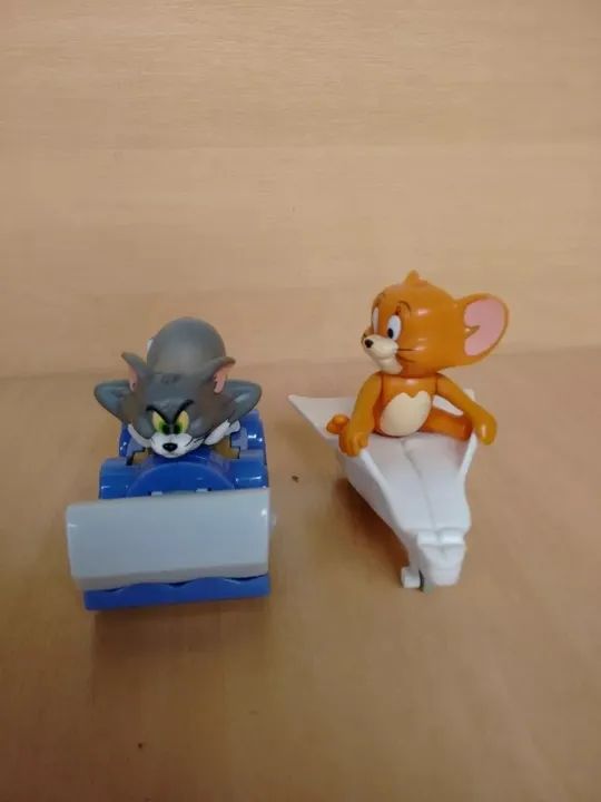 Bonecos Tom E Jerry Coleção Mc Donalds Ano 2008 335 - Foto 2