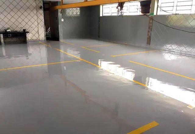 Epóxi em pisos aplico 150 r$ 1