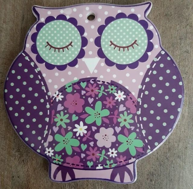 Conjunto decorativo corujas - Foto 2