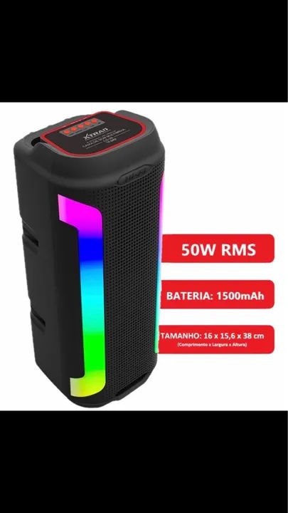 Caixa de Som Amplificada 50w  - Foto 2