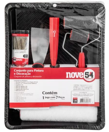 Conjunto para pintura e decoração com 7 peças, NOVE54  - Foto 2