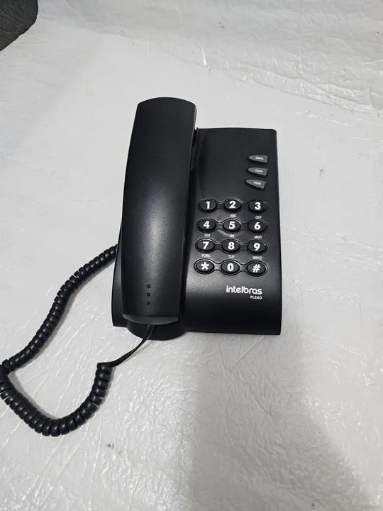 Telefone intelbras pleno com fio perfeito